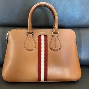 Bally Light Brown Leather Purse